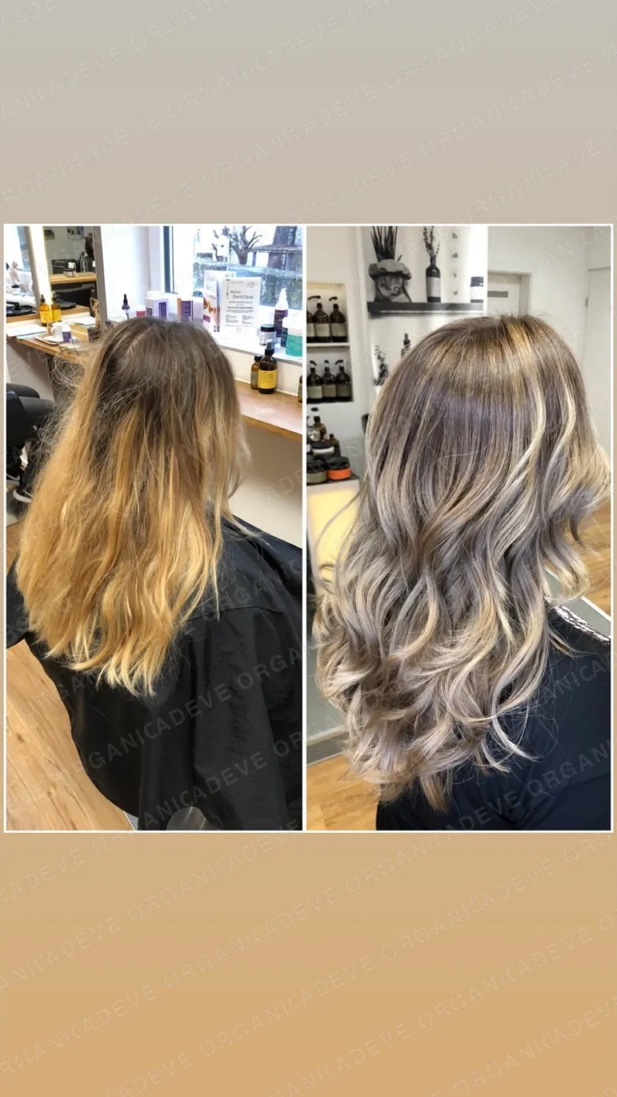 Schnitt und Finish im ADEVE Organic Salon Waiblingen